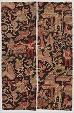 Two Fragments, India, Edo period (1615-1868), 1675/1727. Creator: Unknown.