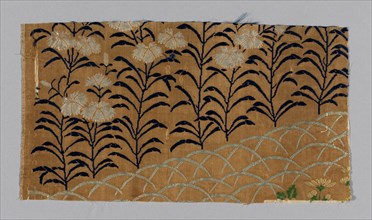 Fragment (From a Noh Costume), Japan, 18th century, late Edo period (1789-1868)/ Meiji period... Creator: Unknown.