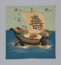 Fukusa (Gift Cover), Japan, Meiji period (1868-1912), 1875/1900. Creator: Unknown.