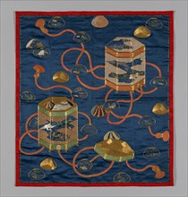 Fukusa (Gift Cover), Japan, Edo period (1615-1868), 1775/1825. Creator: Unknown.