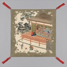 Fukusa (Gift Cover), Japan, late Edo period (1789-1868)/ Meiji period (1868-1912), 1875/1900. Creator: Unknown.