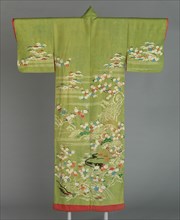 Kosode, Japan, Edo period (1615-1868), 1775/1825. Creator: Unknown.