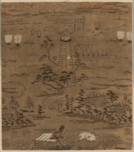 Fragment, Japan, Edo period (1615-1868), 1775/1825. Creator: Unknown.