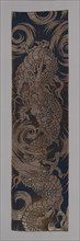 Tobari (Temple Banner Fragment), Japan, late Edo period (1789-1868), 1800/50. Creator: Unknown.