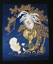 Fukusa (Gift Cover), Japan, late Edo period (1789-1868)/ Meiji period (1868-1912), 19th century. Creator: Unknown.