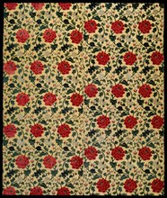 Panel (Furnishing Fabric), China, Qing dynasty (1644-1911), 1750/1800. Creator: Unknown.