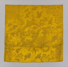 Cover (Furnishing Fabric), China, Qing dynasty (1644-1911), 1875/1900. Creator: Unknown.