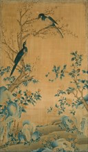 Panel (Furnishing Fabric), China, Qing dynasty (1644-1911),  1750/1800. Creator: Unknown.