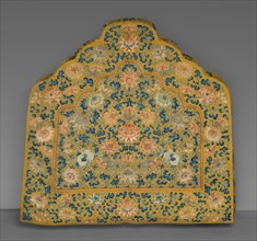 Cushion Cover, China, Qing dynasty (1644-1911), 1800/25. Creator: Unknown.