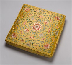 Cushion Cover, China, Qing dynasty (1644-1911), 1750/1800. Creator: Unknown.