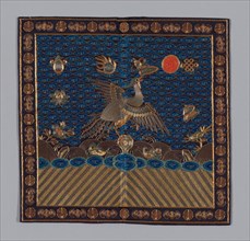 Man's Court Badge, China, 1880/1900, Qing dynasty (1644-1911). Creator: Unknown.