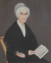 Mrs. Reuben Allerton (Lois Atherton), 1821/22. Creator: Ammi Phillips.