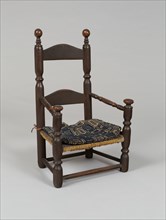 Child's Armchair, 1690-1710. Creator: Unknown.
