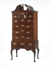 High Chest of Drawers, 1750/70. Creator: Unknown.