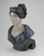 Ship Figurehead: Female Bust, 1800/15. Creator: Unknown.