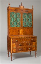 Desk and Bookcase, 1800/15. Creator: Unknown.