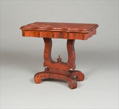 Card Table, 1835/50. Creator: Unknown.
