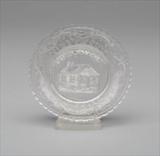 Cup plate, c. 1840. Creator: Unknown.
