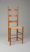 Side chair, c. 1870. Creator: Unknown.