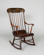 Rocking Chair, 1850/65. Creator: Unknown.