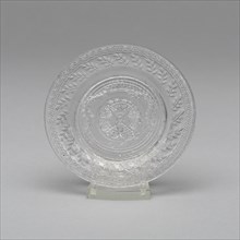 Cup plate, c. 1828. Creator: Unknown.