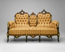 Sofa, 1860/70. Creator: Unknown.