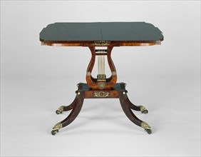 Card Table, 1815/24. Creator: Unknown.