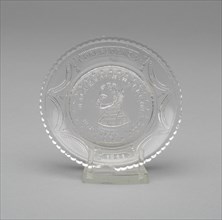 Cup plate, c. 1841. Creator: Unknown.