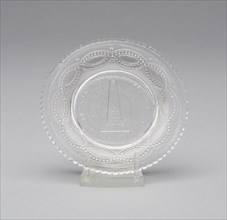 Cup plate, c. 1843. Creator: Unknown.