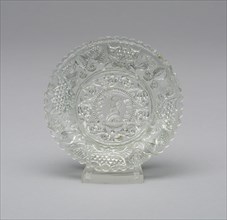 Cup plate, c. 1844. Creator: Unknown.