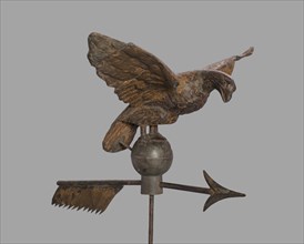 Eagle Weather Vane and Standard, 1800/1900. Creator: Unknown.