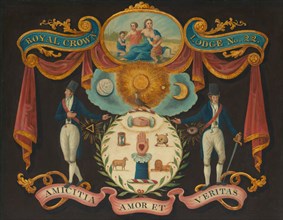 Emblems for Royal Crown Lodge No. 22, 1810/15. Creator: Unknown.