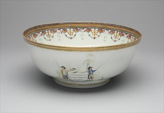 Punch Bowl, 1790. Creator: Unknown.