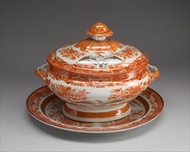 Covered Tureen and Platter, 1800/15. Creator: Unknown.
