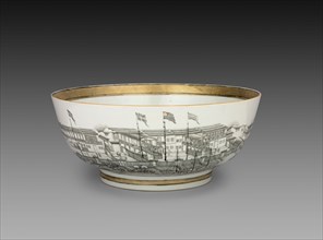 Punch Bowl, c. 1789. Creator: Unknown.