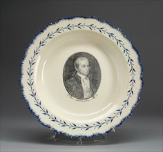 Soup Plate, c. 1790. Creator: Unknown.