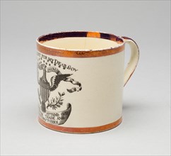 Mug, c. 1820. Creator: Unknown.