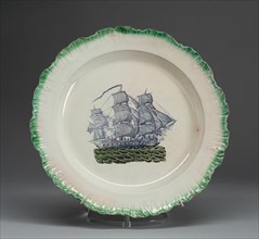 Plate, c. 1780/1810. Creator: Unknown.