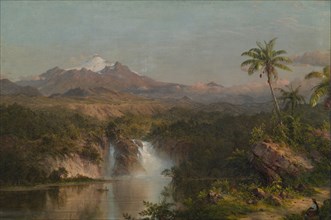 View of Cotopaxi, 1857. Creator: Frederic Edwin Church.
