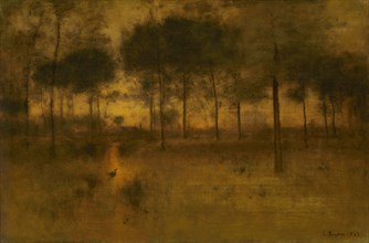 The Home of the Heron, 1893. Creator: George Inness.