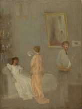The Artist in His Studio, 1865/66 and 1895. Creator: James Abbott McNeill Whistler.
