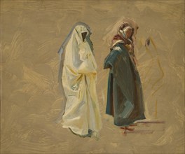 Study of Two Bedouins, 1905/6. Creator: John Singer Sargent.