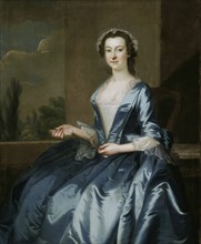 Portrait of a woman, 1749/52. Creator: John Wollaston.