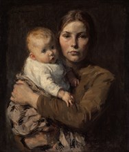 Mother and Child, c. 1906. Creator: Gari Melchers.