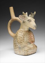 Vessel in the Form of a Deer Impersonator, 100 B.C./A.D. 500. Creator: Unknown.