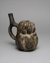 Spout Vessel in the Form of a Gourd, A.D. 250/500. Creator: Unknown.