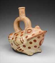 Vessel Depicting a Spotted Frog, 100 B.C./A.D. 500. Creator: Unknown.