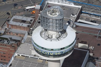 The Radio City Tower, also known as St John's Beacon, a radio and observation tower, Liverpool, 2015.