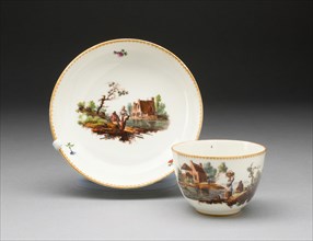 Cup and Saucer, Oude Amstel, 18th century.