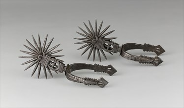 Pair of Spurs, Chile, 19th century in 16th century style.
